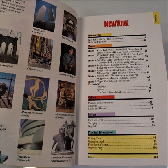 Insight Compact Guides: New York 1995 APA Publications Twin Towers - Picture 5 of 10